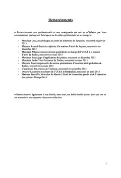 Les conséquences psychiques de l'incarcération