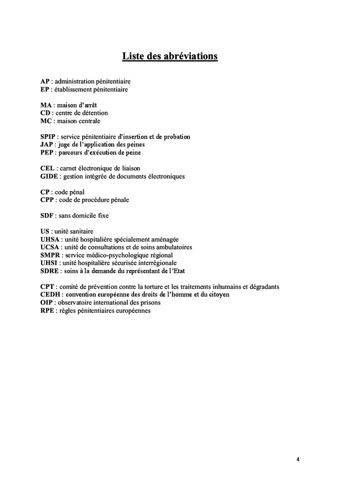Les conséquences psychiques de l'incarcération