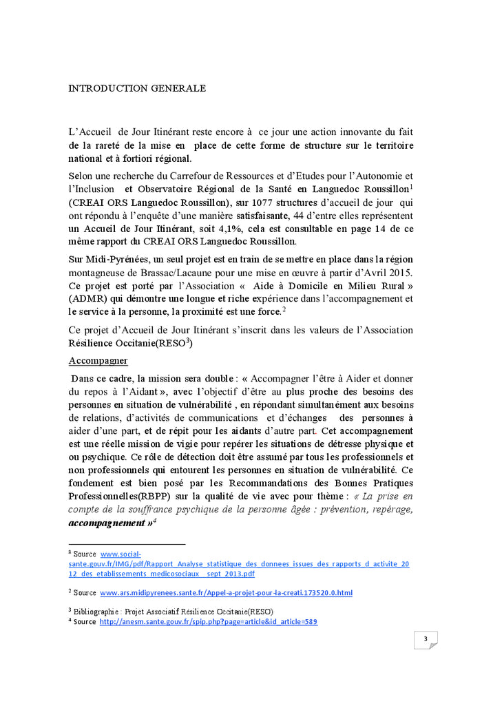 Accueil de Jour Itinerant, une main tendue pour le couple Aidant/Aide