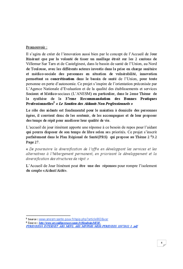 Accueil de Jour Itinerant, une main tendue pour le couple Aidant/Aide