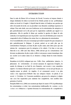 Rôle de la CSC dans la gestion des licenciements collectifs