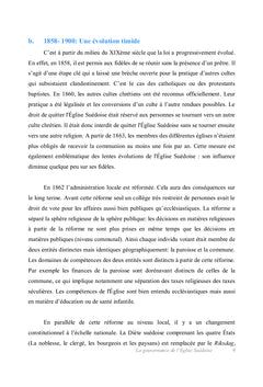 La Gouvernance de l'Eglise Suédoise