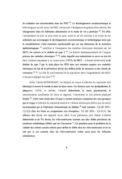 Evaluation du risque cardiometabolique