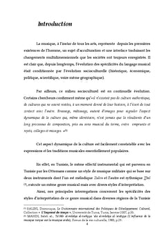 La musique de Tbal en Tunisie