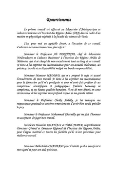 Itineraire technique et role des legumineuses A Haddej-Bouhedma