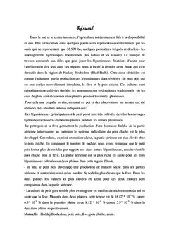 Itineraire technique et role des legumineuses A Haddej-Bouhedma