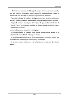 Itineraire technique et role des legumineuses A Haddej-Bouhedma