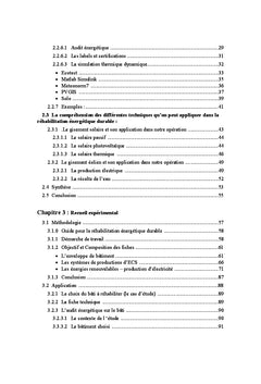 Réhabilitation énergétique durable du bâtiment