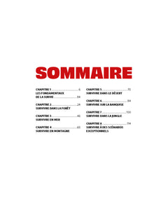 Survivaliste - Mode d'emploi
