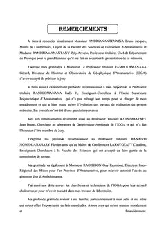 Réinterprétation des données magnétiques et géochimiques