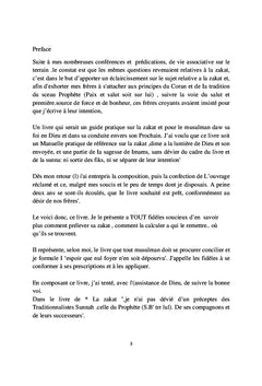 Le Livre de la Zakat