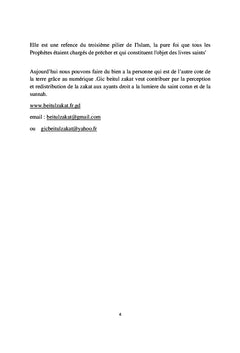 Le Livre de la Zakat