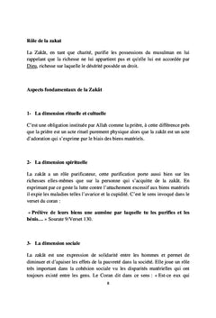 Le Livre de la Zakat