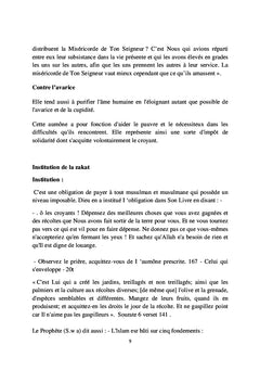 Le Livre de la Zakat