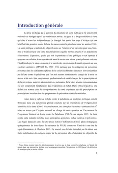 Prevenir le paludisme au Senegal