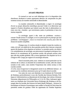 Elements de sociologie