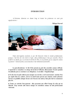 Gestion de l'absentéisme