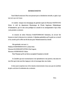Utilisation de la TFD en Traitement d'Image