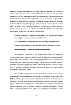 Gérer sa classe de bonne humour