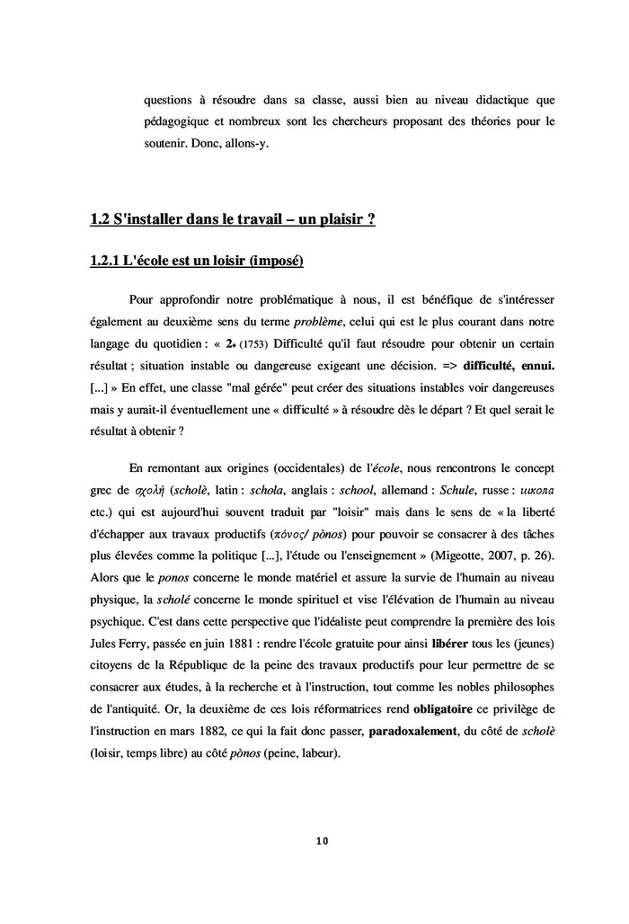 Gérer sa classe de bonne humour