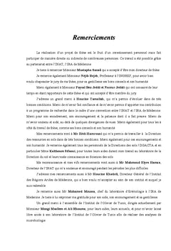 Valorisation des residus de cultures et de fumier de ferme en Tunisie