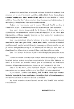 Valorisation des residus de cultures et de fumier de ferme en Tunisie