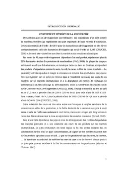 Gerer le risque de prix des matieres premieres dans les pays du sud