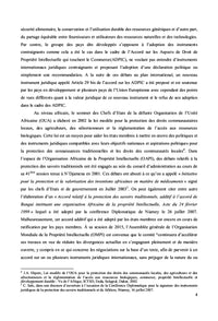 Protection des savoirs medicaux traditionnels dans les pays du Sud