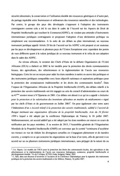 Protection des savoirs medicaux traditionnels dans les pays du Sud