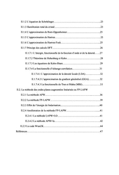 Structure Electronique des Composés semi-heusler XMSb Etude Ab-initio