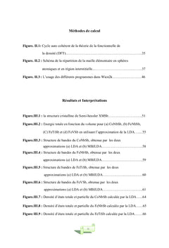 Structure Electronique des Composés semi-heusler XMSb Etude Ab-initio