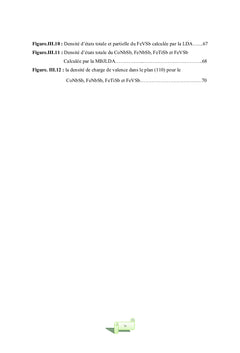 Structure Electronique des Composés semi-heusler XMSb Etude Ab-initio