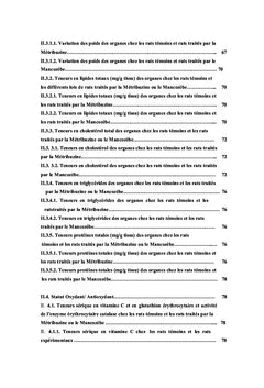Evaluation des effets metaboliques des pesticides