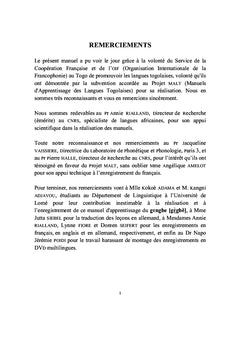 J'apprends le gengbe