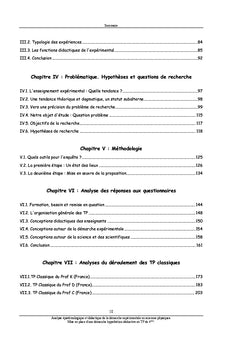 Analyse epistemologique et didactique de la demarche experimentale
