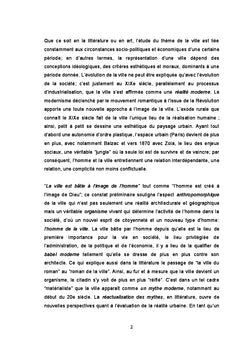 Images et fonctions de la ville dans l'oeuvre de Michel Butor
