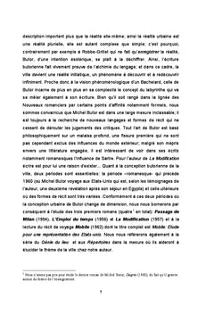 Images et fonctions de la ville dans l'oeuvre de Michel Butor