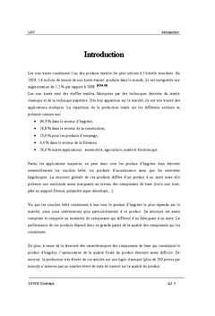 Etude des produits hygiéniques et prévision de leur qualité