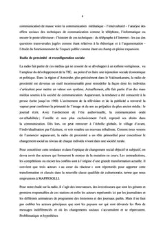 Communication en milieu rural : levier et levain du developpement