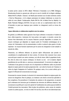 Communication en milieu rural : levier et levain du developpement