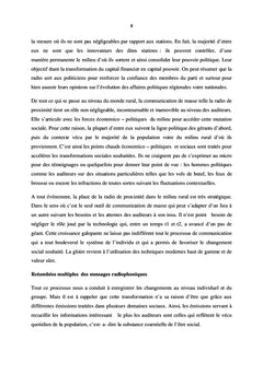 Communication en milieu rural : levier et levain du developpement