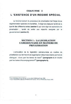 Privatisation et actionnariat populaire au Cameroun