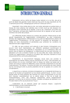 modele conceptuel de realisation d'un rocade