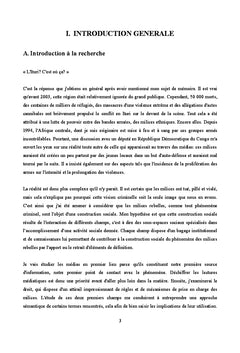 La construction sociale du phénomène des milices armées