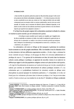 Le reglement coutumier des conflits au dahomey : fin du XVieme A 1938