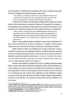 Le reglement coutumier des conflits au dahomey : fin du XVieme A 1938