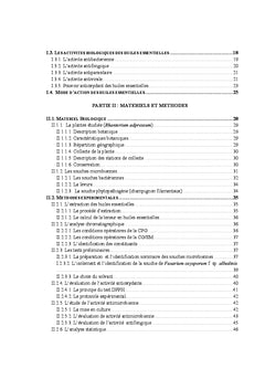 Valorisation des huiles essentielles de Rhanterium adpressum Algerien