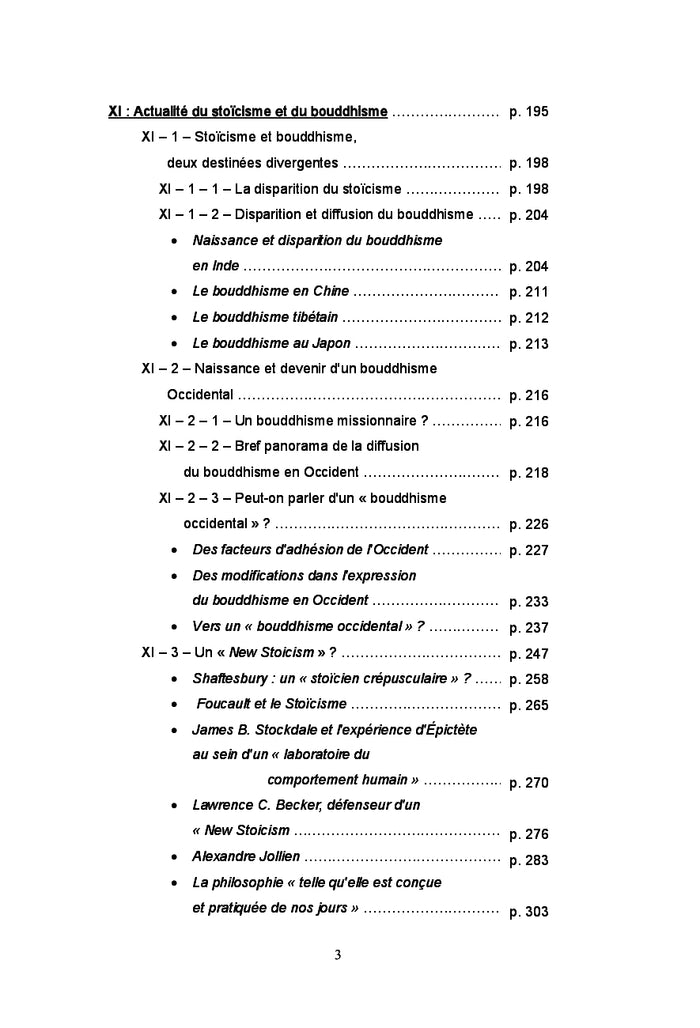 Stoïcisme et bouddhisme