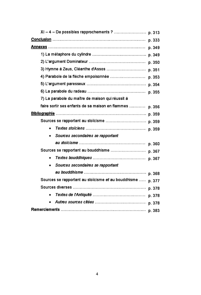 Stoïcisme et bouddhisme