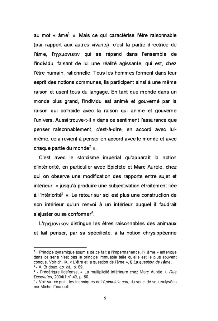 Stoïcisme et bouddhisme